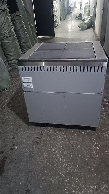 плитка для готовки: Промышленная электрическая плита с жарочной поверхностью и духовкой - — 5