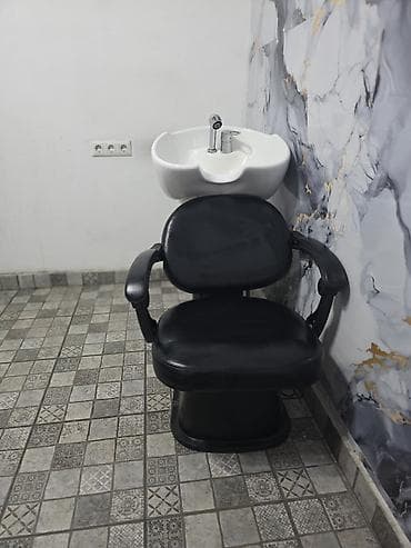 Мойка парикмахерская с креслом, кресла, стул на колёсиках макияжное — 3