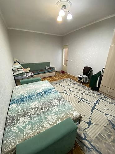 Недвижимость: 1 комната, 48 м², Аламедин-1 мкр 106 серия, 1 этаж, Косметический ремонт — 6