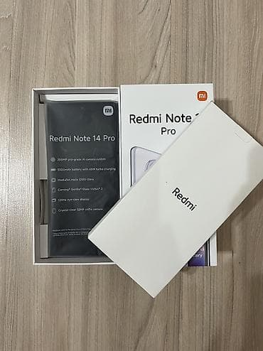 ксиоми 15 т: Redmi, Redmi Note 14 Pro, Б/у, 256 ГБ, цвет - Черный, 1 SIM, 2 SIM, eSIM — 2