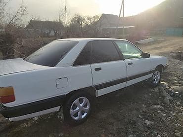 боковой: Audi 100: 1989 г., 1.8 л, Ручные, Бензин, Седан — 7