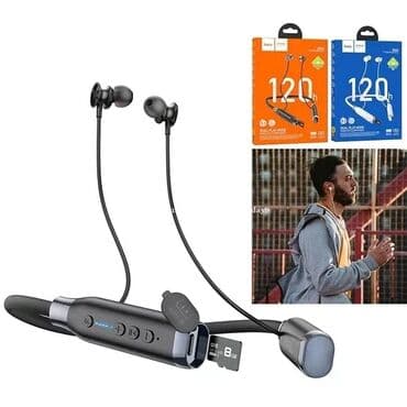 блютуз наушники hoco: Mobi center/ Моби центр 1, Bluetooth 5.3; Чип: JL AC7006 2. Емкость — 5