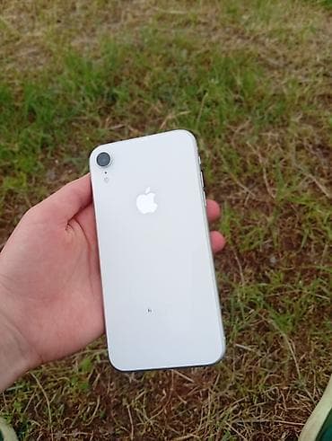 битый айфон: IPhone Xr, Новый, 64 ГБ, Белый, Чехол — 3