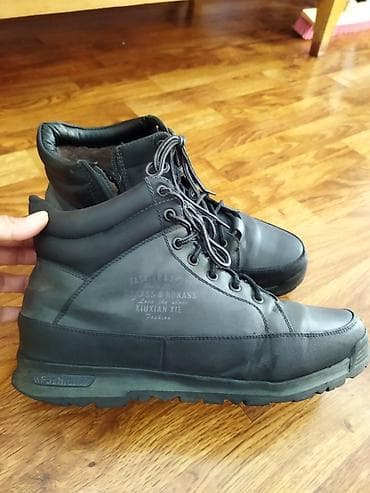 Мужская обувь: Продаются зимние мужские ботинки в отличном состоянии. Теплые — 2