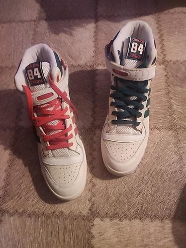 Мырзалардын бут кийими: Эркектердин кроссовкасы, 45, Adidas, Жаңы, түсү - Ак, Өзү алып кетүү — 3