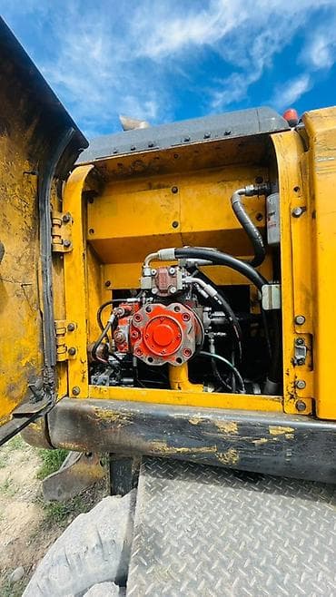 мотоцикл эндуро детский: Экскаватор, Hyundai, 2008 г., Колесный — 5