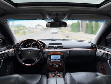 бир: Mercedes-Benz S-Class: 2003 г., 3.7 л, Автомат, Бензин, Седан — 4