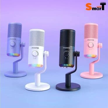 акустические системы music box с микрофоном: MAONO DM30 RGB — это USB-микрофон, предназначенный для подкастов — 1