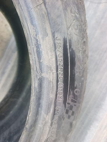 abs prius: Шины 315 / 35 / R 20, Лето, Б/у, Пара, Легковые, Michelin — 2