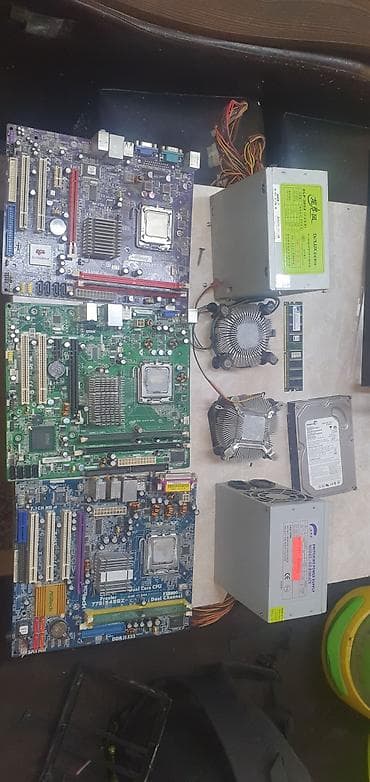 Набор комплектующих для ПК (LGA775, DDR2,DDR ) Состав: - 3