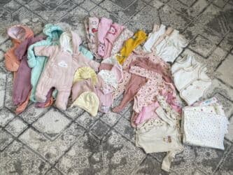 Игрушки: Вещи пакетом на девочку с рождения от 56 размера до 1,5 года, в — 4