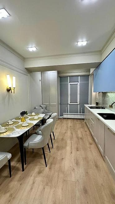 sky hotel: 3 комнаты, 94 м², Элитка, 6 этаж, Дизайнерский ремонт — 2