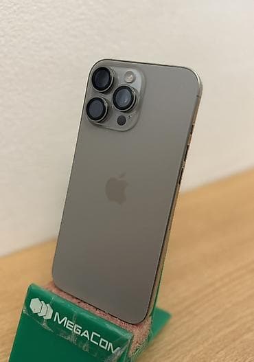 IPhone 16 Pro Max, Б/у, 256 ГБ, Natural Titanium, Чехол, 90 % at lalafo.kg IPhone 16 Pro Max, Б/у, 256 ГБ, Natural Titanium, Чехол, 90 %