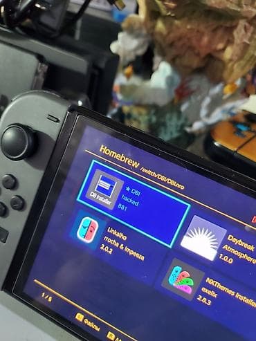 sd 128: Nintendo switch oled чипованная (прошитая) установлено 41 игра память — 7