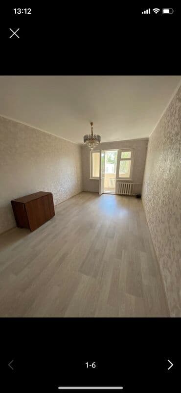 сдаю квартиру в микрорайонах: 1 комната, 33 м², 104 серия, 4 этаж, Евроремонт — 1