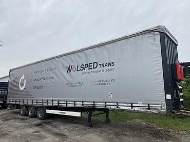 Прицеп, Krone, Шторный