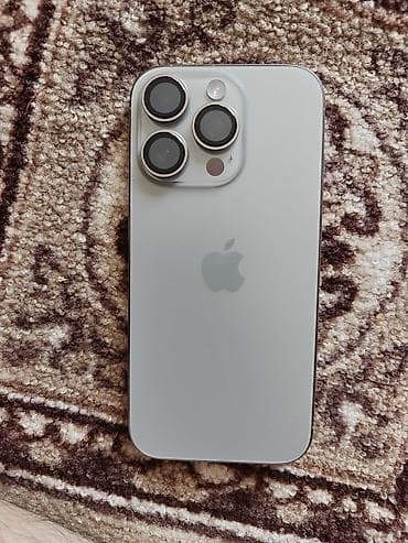 Уюлдук телефондор жана аксессуарлар: IPhone 16 Pro, Колдонулган, 128 ГБ, Күмүш — 2