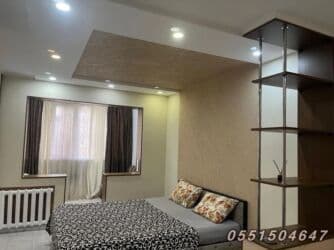 квартира на долгий срок ош: 1 комната, Агентство недвижимости, Без подселения, С мебелью частично — 10