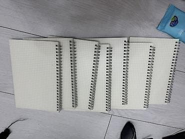 биндеры 95 листов: Блокноты на пружине в клетку - Формат: примерно А5 (горизонтальная — 1