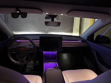 Транспорт: Tesla Model Y: 2021 г., Электромобиль, Кроссовер — 4