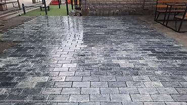 услуги брусчатки: Брусчатка коёбуз . Жогорку сапатта . Трамбовка менен . Кепилдик — 3