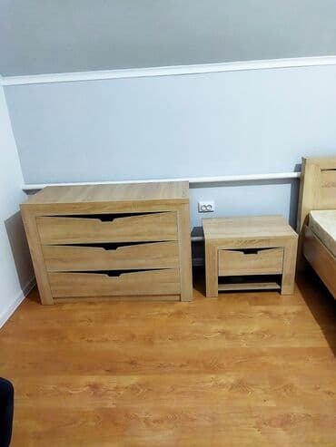 спальный гарнитур соренто: Уктоочу бөлмө гарнитуру, Шкаф, Комод, Тумба — 3