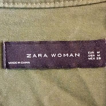 sauvage dior: Хаки куртка ZARA WOMAN с декором оригинал. - Женская модель, размер — 8