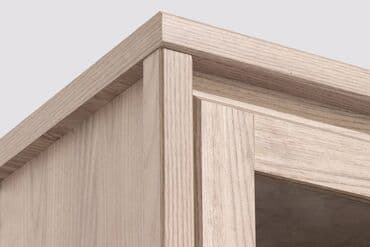 книжный шкаф для дома: Шкаф витрина 2Д Джаз, Каштан найбори Светлый, Анрэкс (Беларусь) — 9