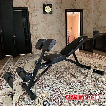 Family Sport Универсальный тренажёр 4в1 Гиперекстензия Парта Скотта