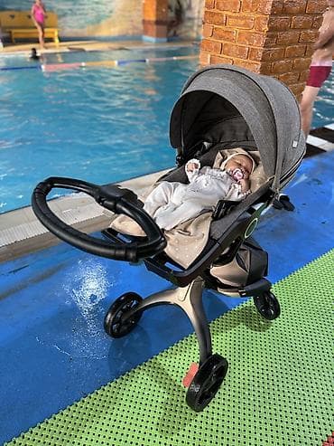 lego technic: Коляска, Stokke, цвет - Серебристый, Б/у, Самовывоз — 2