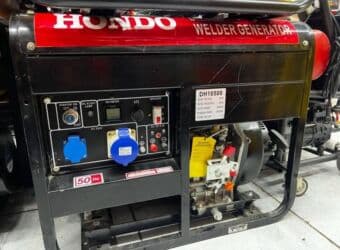 электрогенераторы бу: 9кВт Дизелный электрогенератор Honda DH10500, однофазный, 220 В, 50 — 1