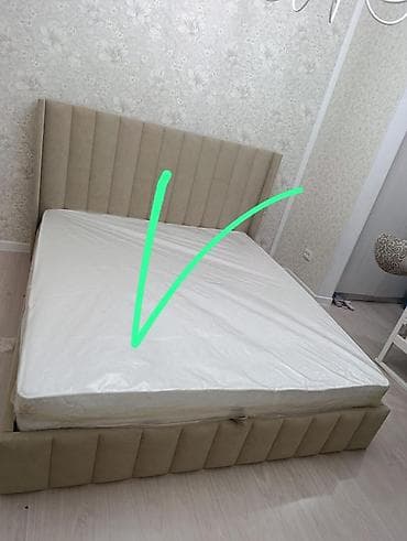 уровень пол: Двуспальная кровать, Новый, С матрасом, длина - 2000 см — 5