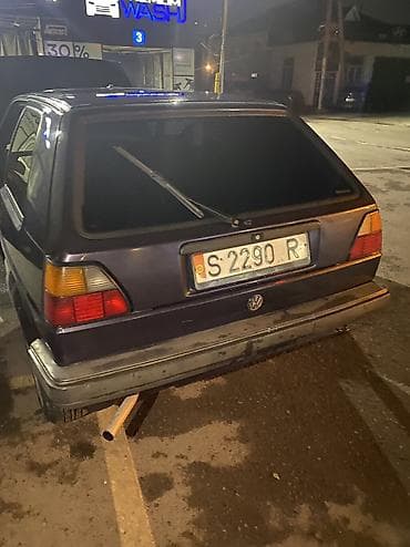 mini coper: Volkswagen Golf: 1988 г., 1.8 л, Автомат, Бензин, Хэтчбэк — 4