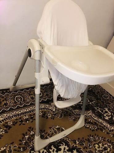 пасуда даром: Стульчик для кормления, Peg perego, Трансформер, цвет - Белый, Самовывоз — 3