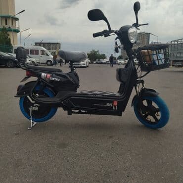 скутр электро: Веломопед 350 куб. см, Электро, Жаңы, Бөлүп төлөө менен — 9