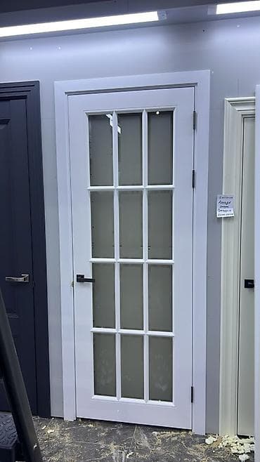 Балконная дверь, Б/у, Со стеклом