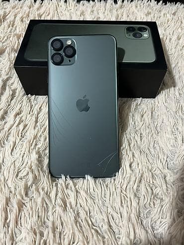 oneplus 10 pro: IPhone 11 Pro, Б/у, 256 ГБ, Matte Midnight Green, Коробка, 86 % — 6