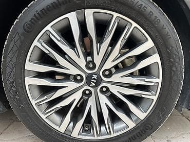 Литые Диски R 18 Kia, Комплект, отверстий - 5, Б/у — 1