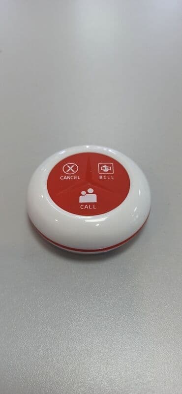 купить бу оборудование для мойки ковров: Кнопка вызова официанта, "Счет, Вызов, Отмена", кнопка вызова — 7