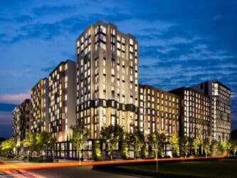 готовая квартира в рассрочку: 3 комнаты, 81 м², Элитка, 9 этаж, ПСО (под самоотделку) — 4