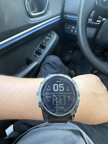 Garmin: Garmin Fenix 7x sapphire solar— мультиспортивные GPS‑часы с большим — 1