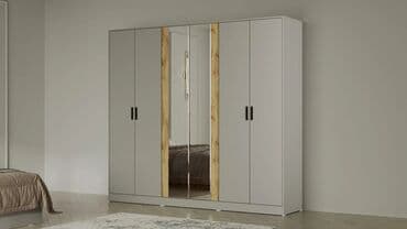 шкаф польский: Шкаф для одежды, Новый, Прямой, ЛДСП — 1