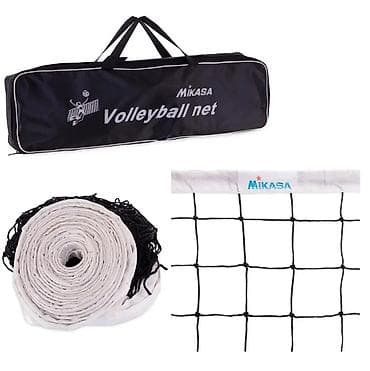 волейбола: Волейбольная сетка Mikasa + фирменная сумка-чехол - Полноразмерная — 1