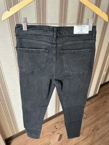 Спецодежда: Джинсы, Скинни, Zara, Высокая талия, S — 2