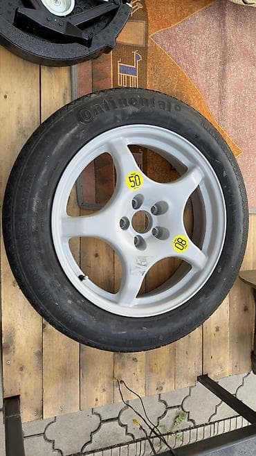 Колеса в сборе 155 / 80 / R 19, Всесезонная, Новый, Запаска, Легковые, Железные — 1