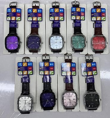 Классикалык сааттар саат, Casio, Жапония, Суу өткөрбөөчү, Унисекс — 1