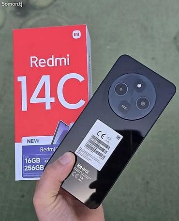 Redmi, Redmi 14C, Б/у, 256 ГБ, цвет - Черный, 2 SIM at lalafo.kg Redmi, Redmi 14C, Б/у, 256 ГБ, цвет - Черный, 2 SIM
