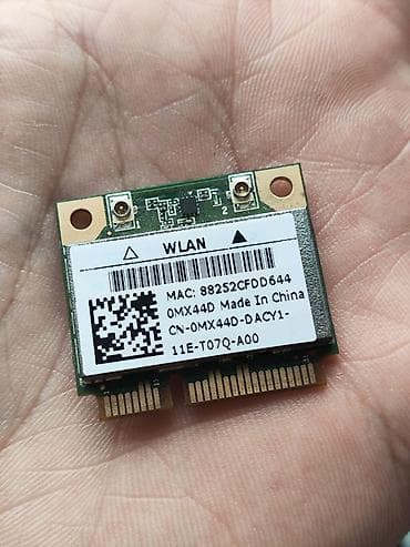 Стол компьютерлери жана комлектөөчүлөр: Wi-Fi карта для ноутбуков. Atheros AR5B195, Mini PCI-E, частота 2.4G — 2