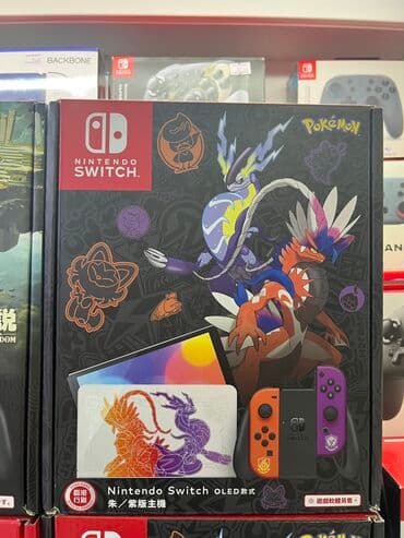 oled: Nintendo switch oled + защитное стекло в подарок Все новые Гарантия — 4