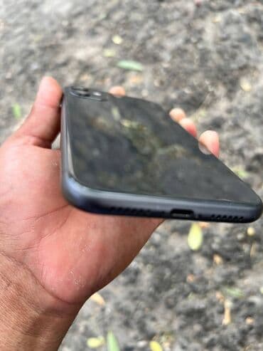 iphone 7 цена в бишкеке бу: IPhone 11, Колдонулган, 64 ГБ, Кара, Коргоочу айнек, Каптама, 78 % — 5